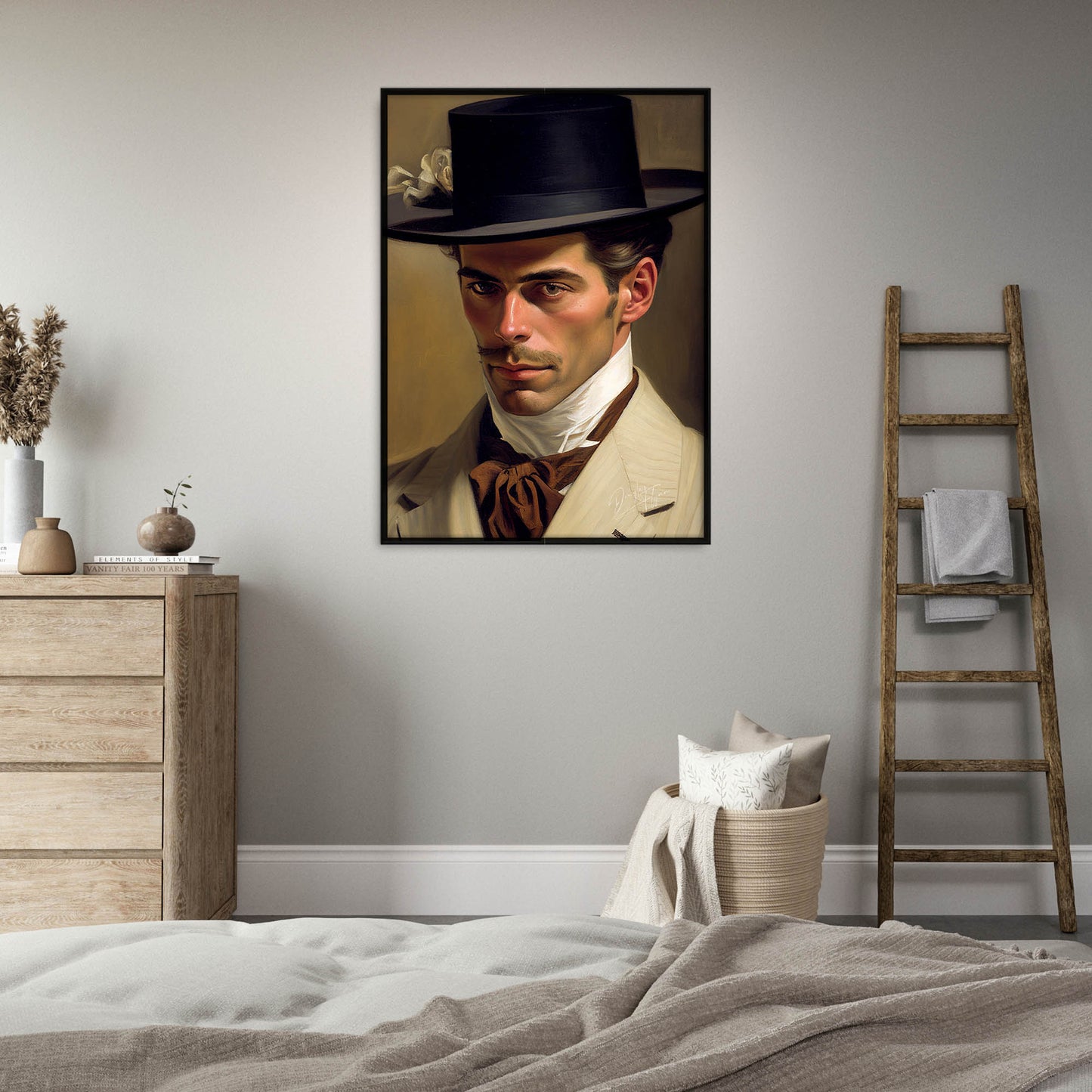 »Stylish Stroll«retro poster
