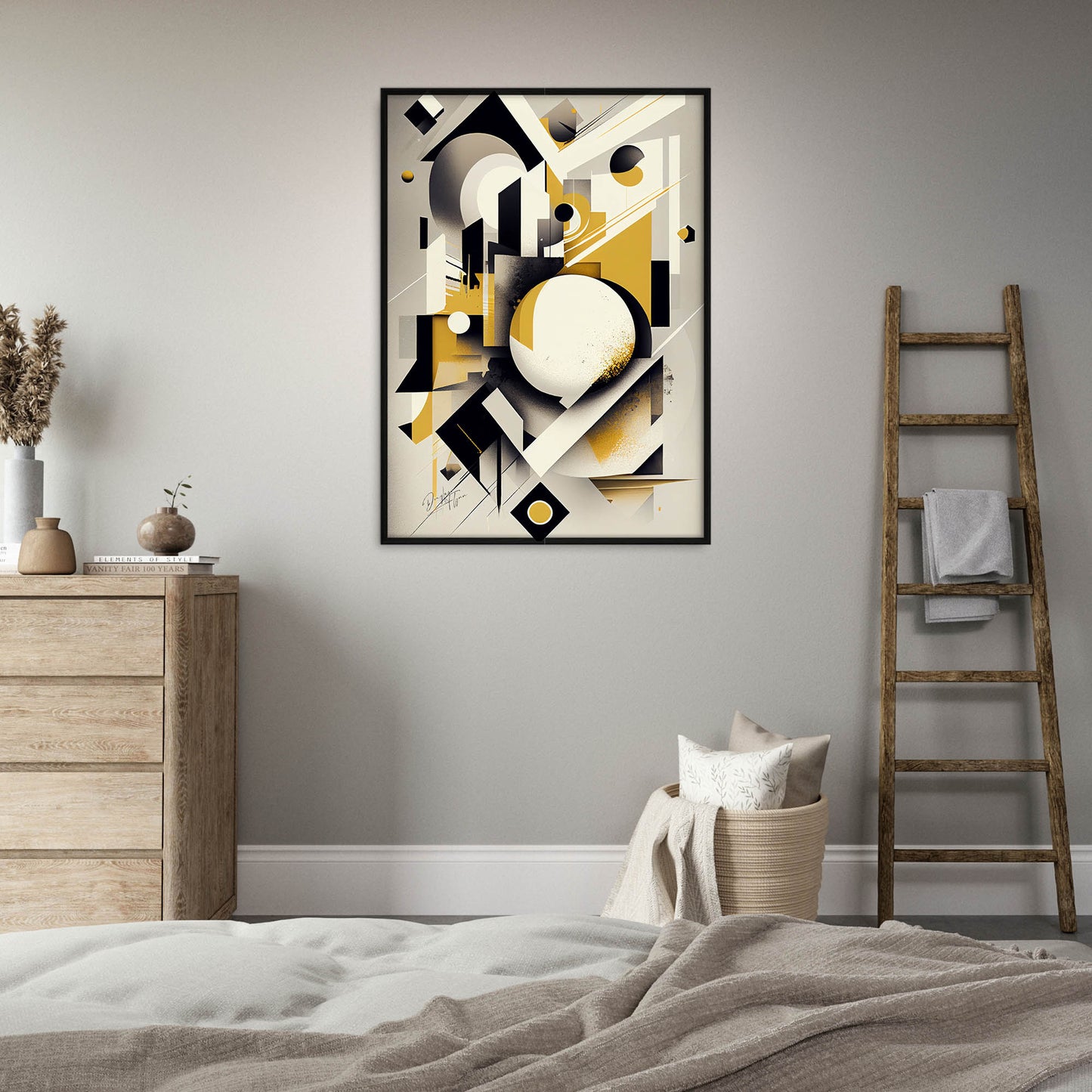 »Rhythmic Realms« retro poster