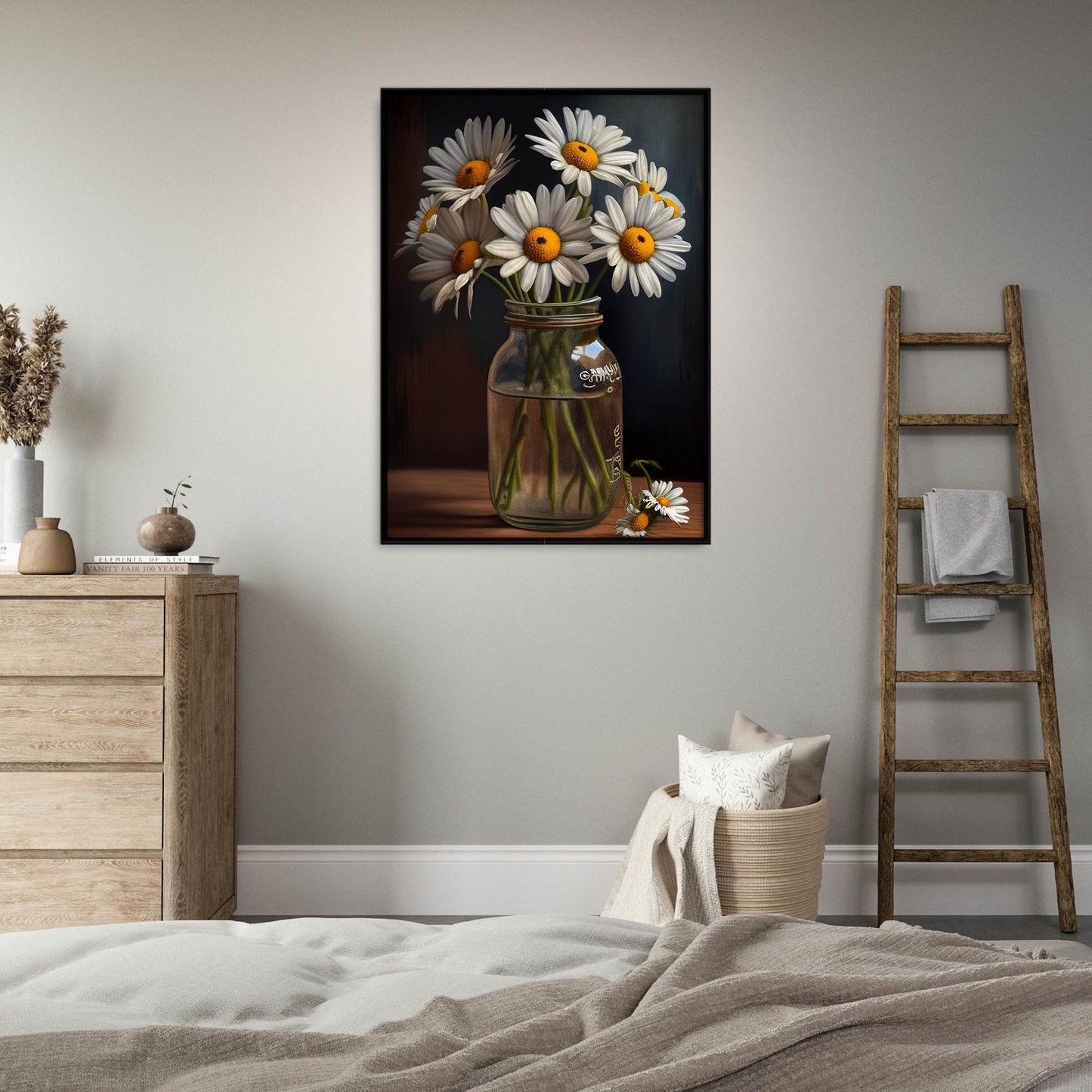 »Romantic Bouquet« retro poster