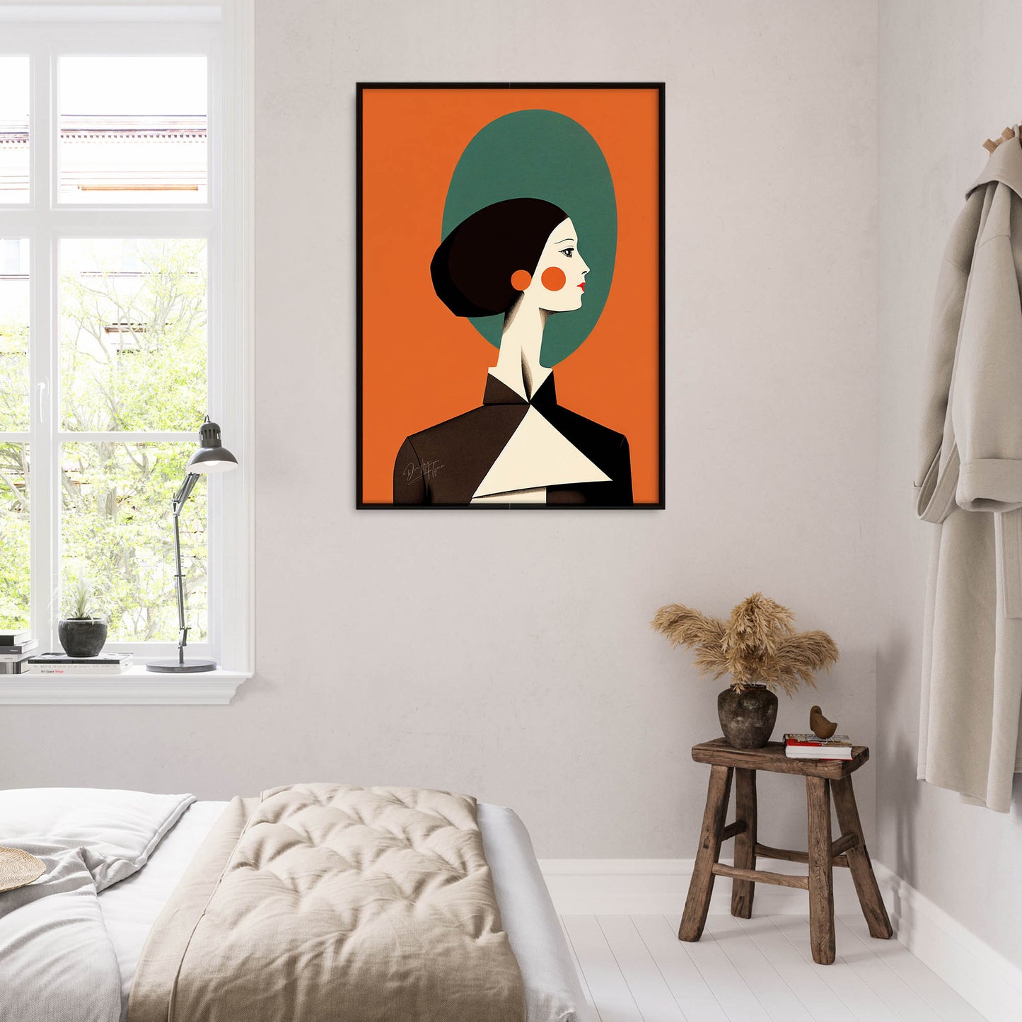 »The Beauty of Togetherness« retro poster