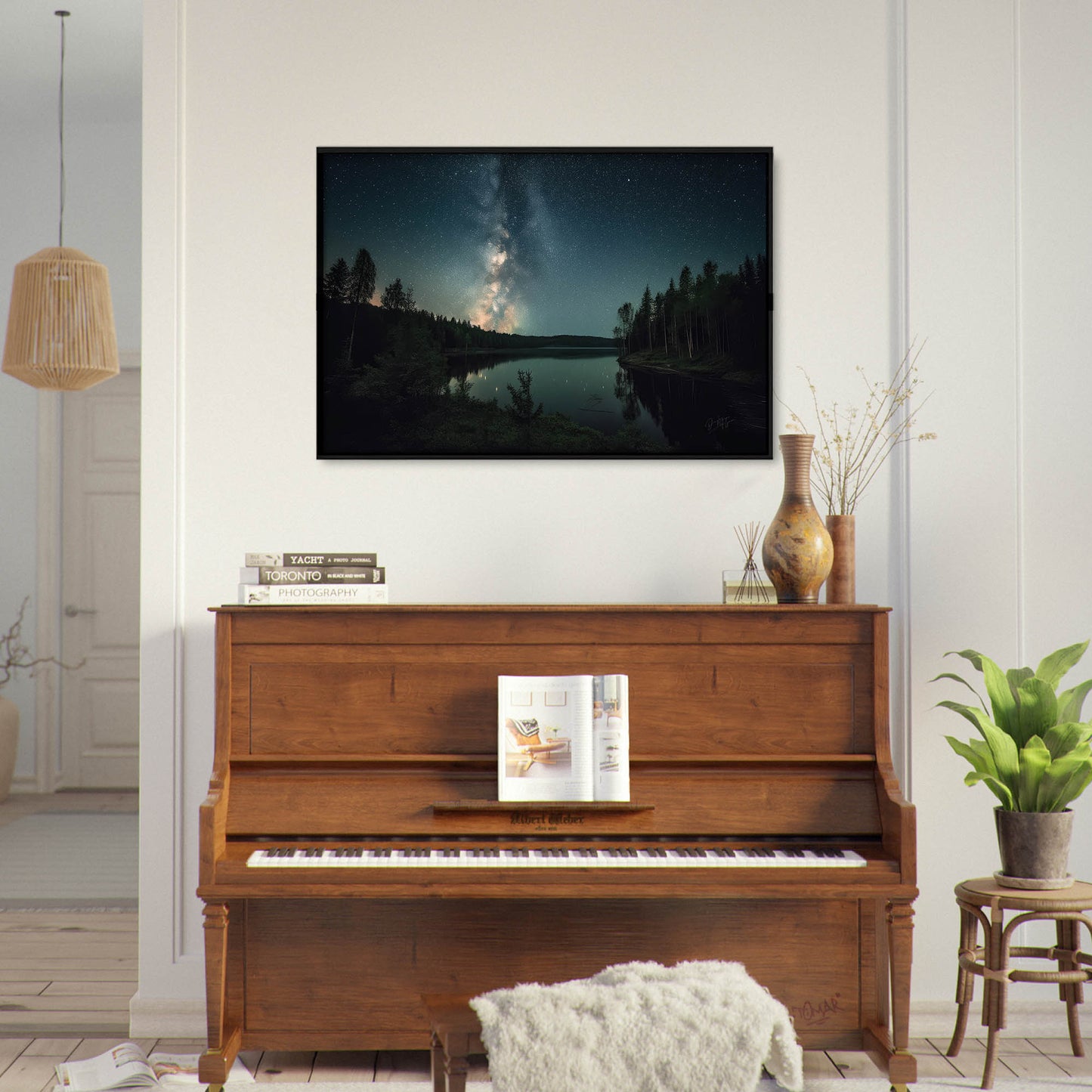»The Symphony of Stardust« landskapsposter