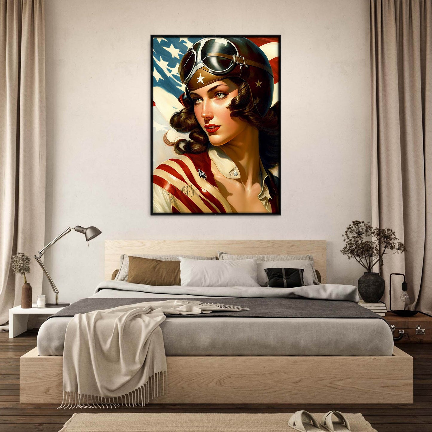 »Iron Dream« retro poster
