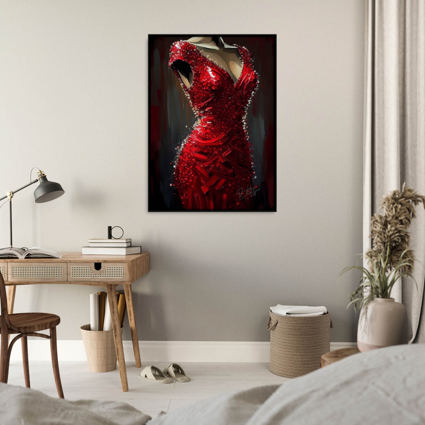 »Scarlet Sparkle Gown«
