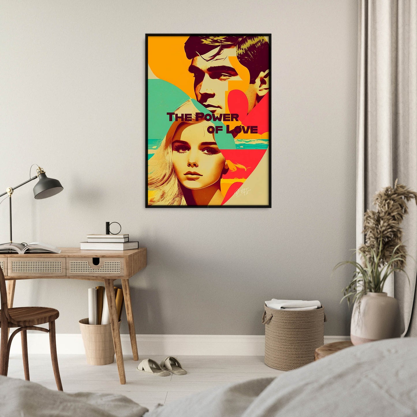 »The Power of Love«retro poster