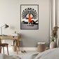 »The Mystical Maze of the Unknown« retro poster
