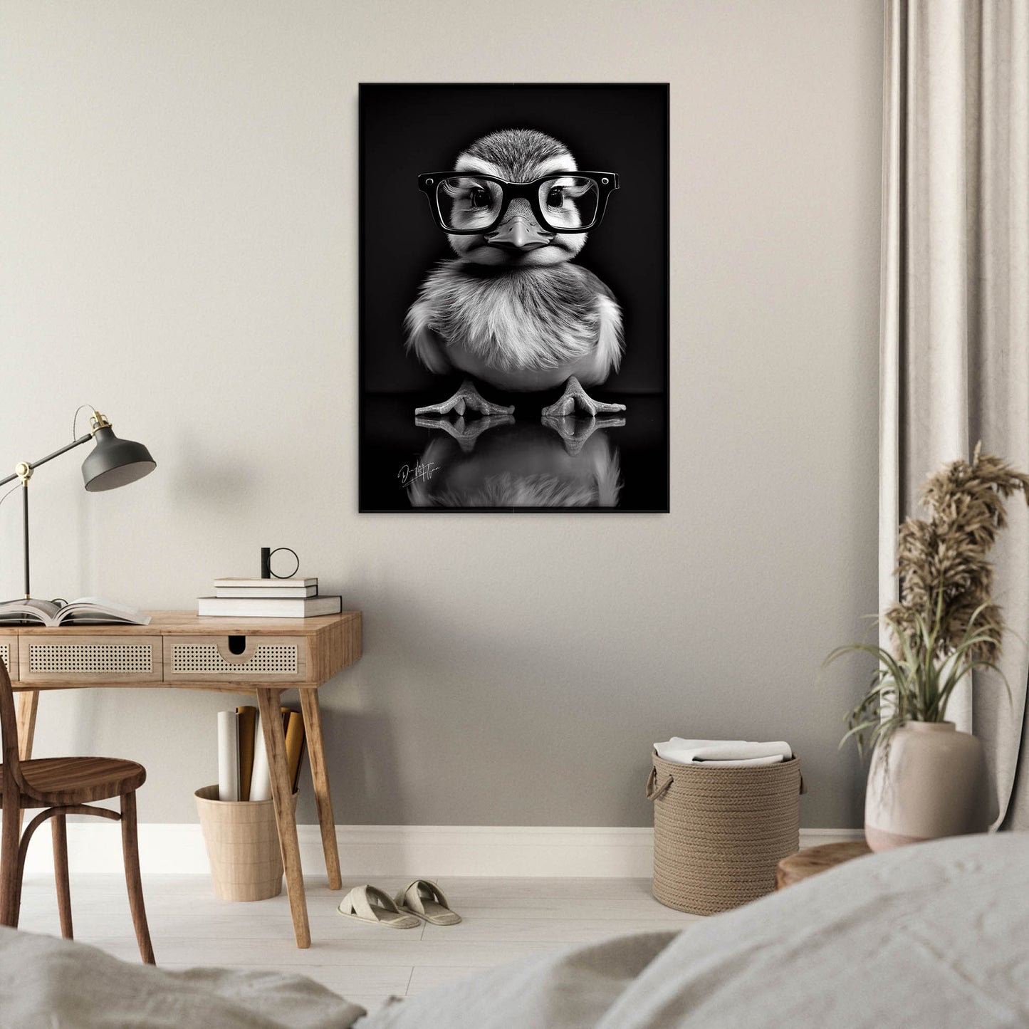 »Wise Quacker« retro poster