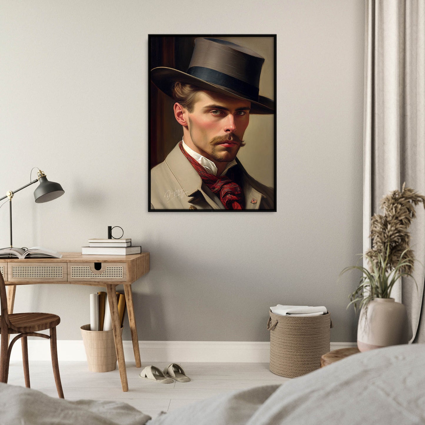 »The Sharp Dresser«retro poster