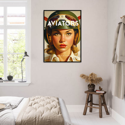 »Women Aviators« merch poster