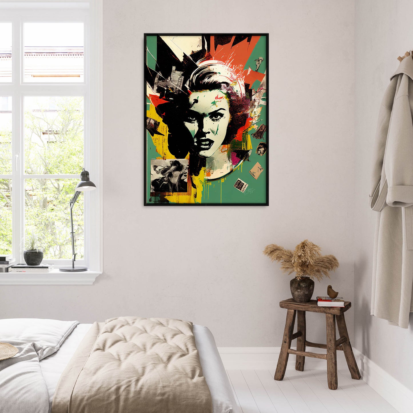 »Stiff Montage« retroposter
