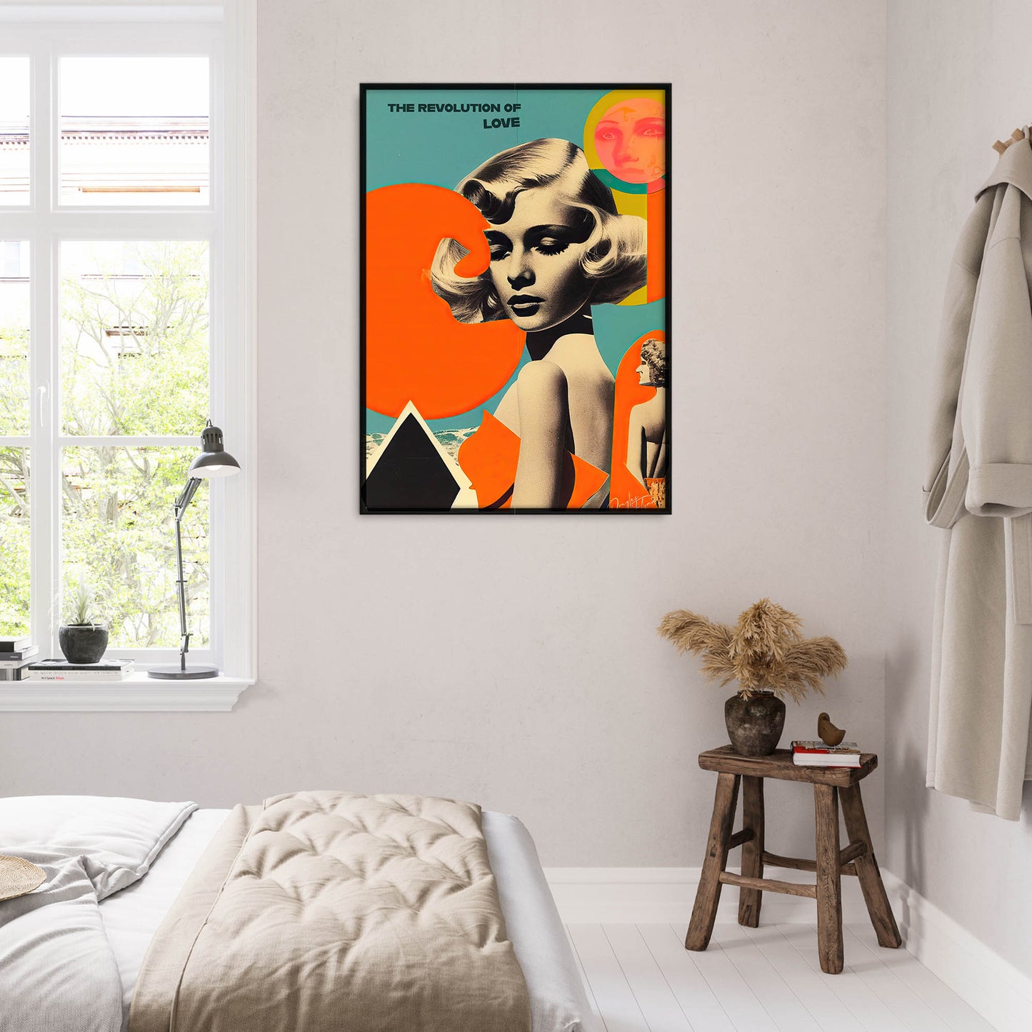 »The Revolution of Love«retro poster