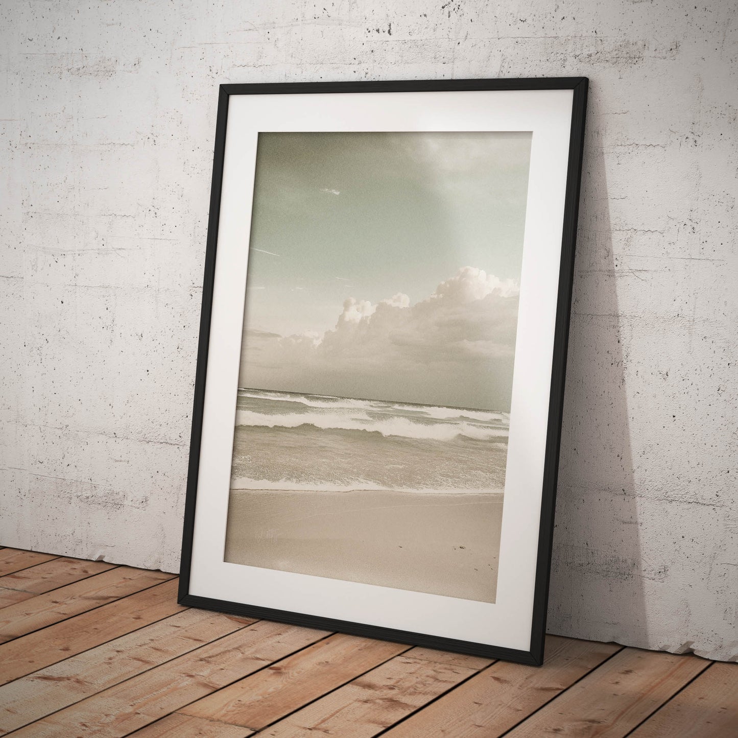 »Wind and Sea« designposter