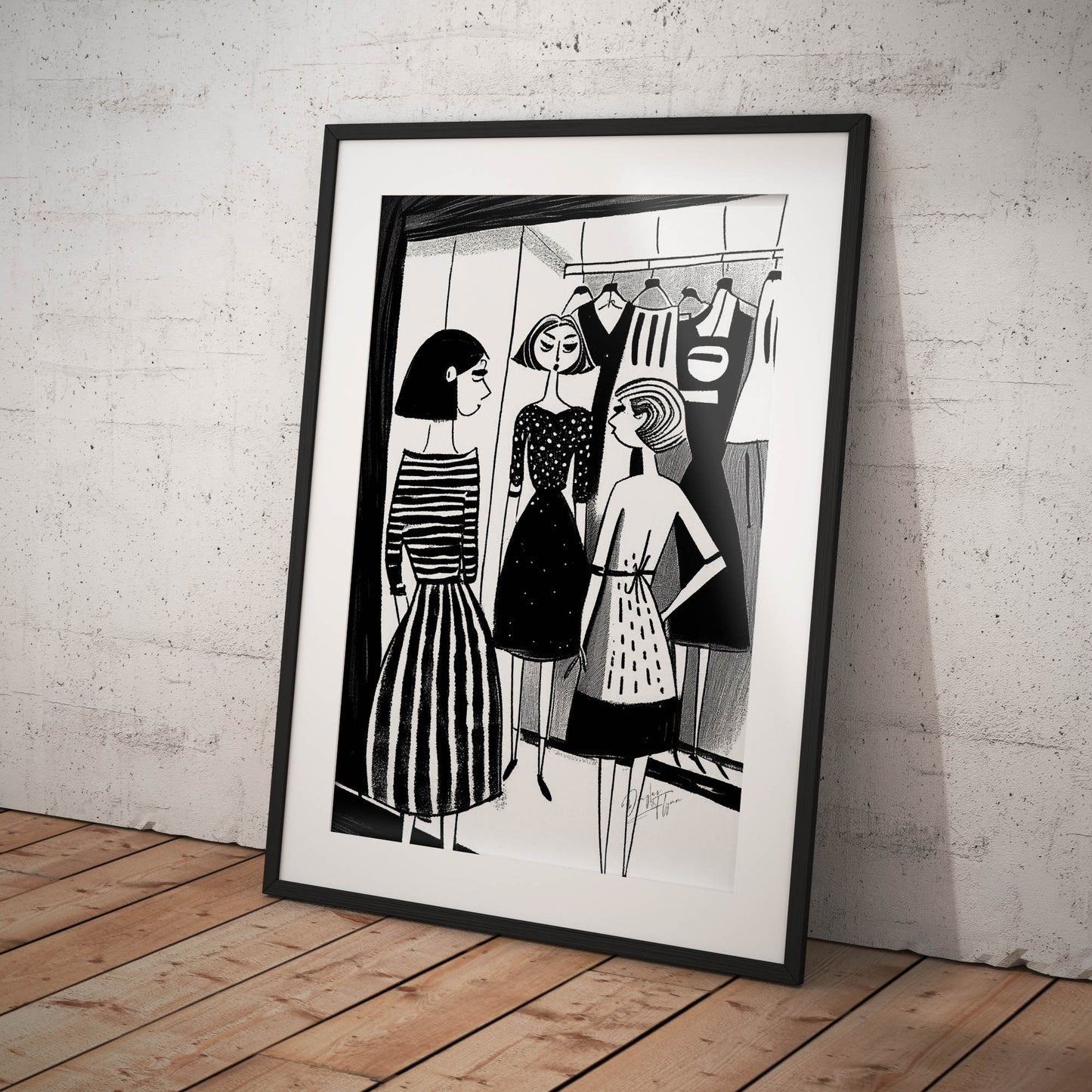 »A Long Road to Stardom« retro poster
