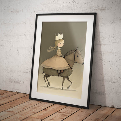 »Cantankerous Champion« retro poster