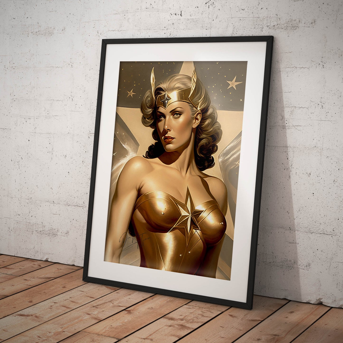 »The Sky Sentinel« retro poster