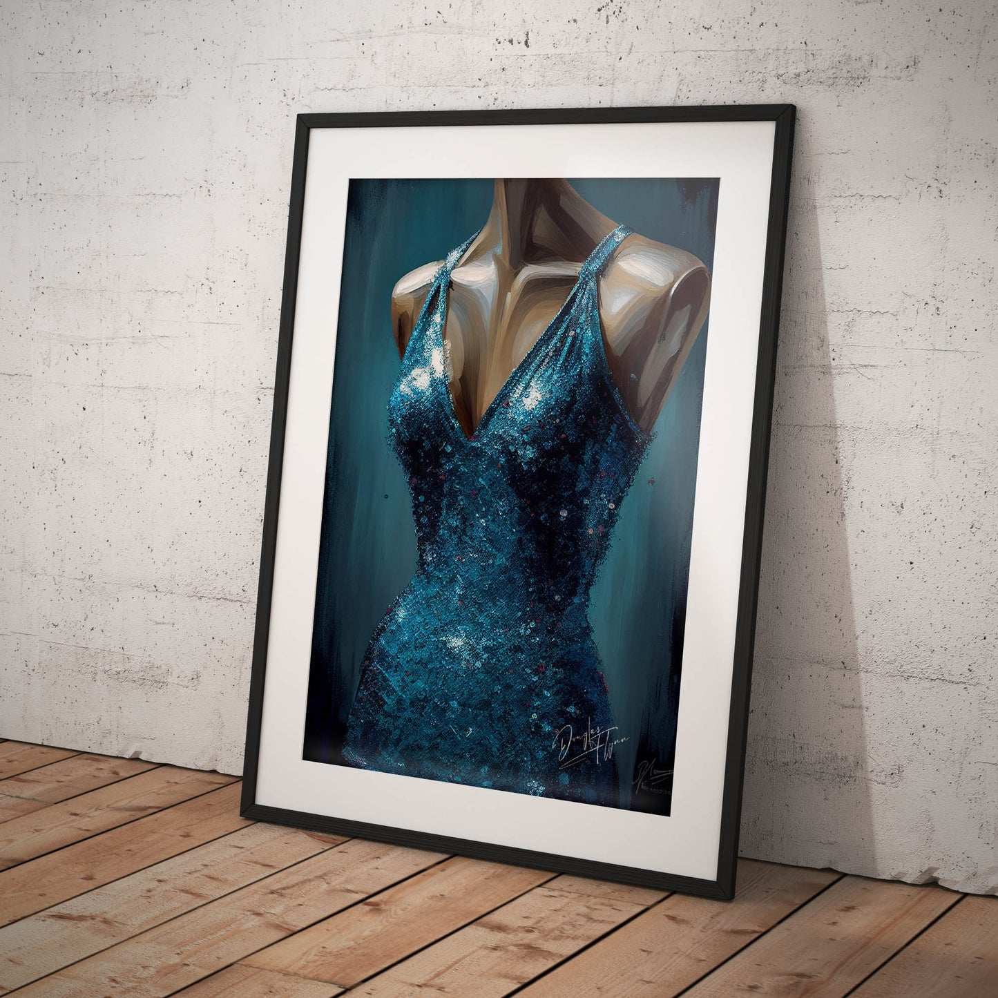 »Azure Radiance Robe«