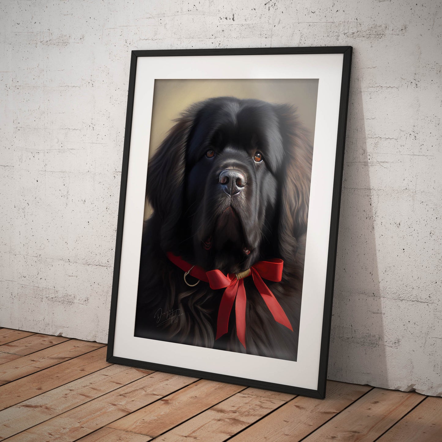 »Newfoundland med rosett«