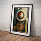 »Chromatic Chaos Theory« retro poster