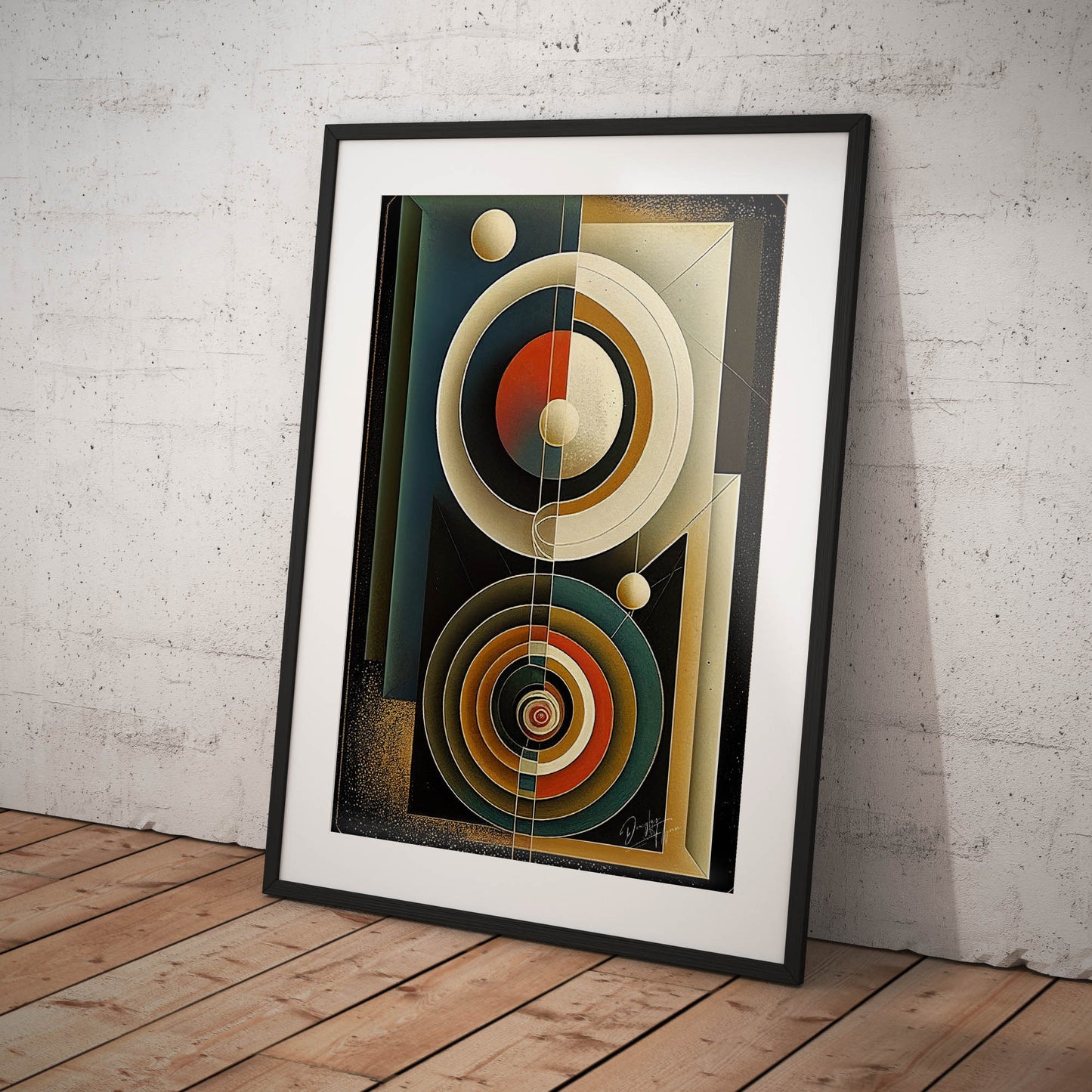 »Chromatic Chaos Theory« retro poster