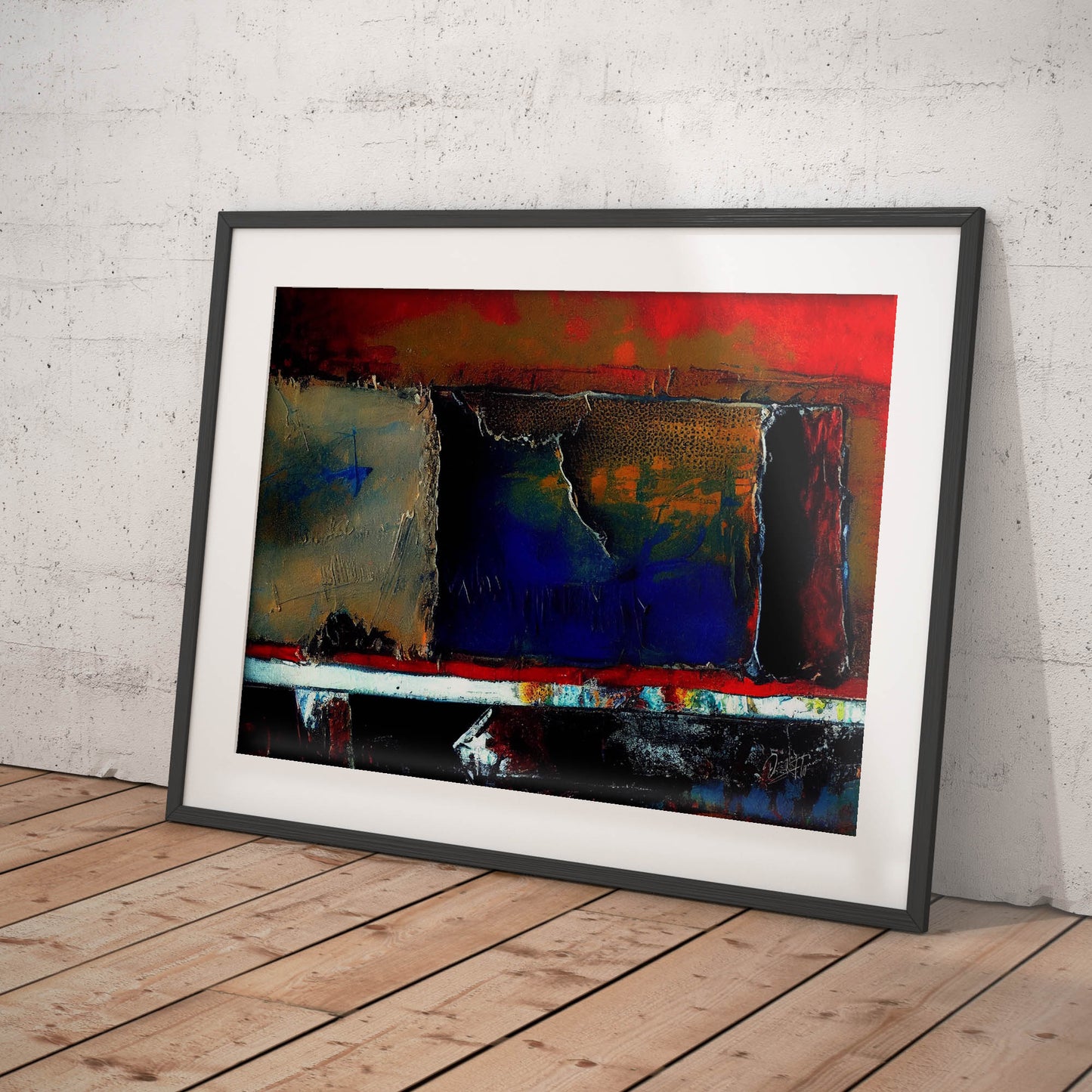 »Enchanted Elements« retro poster
