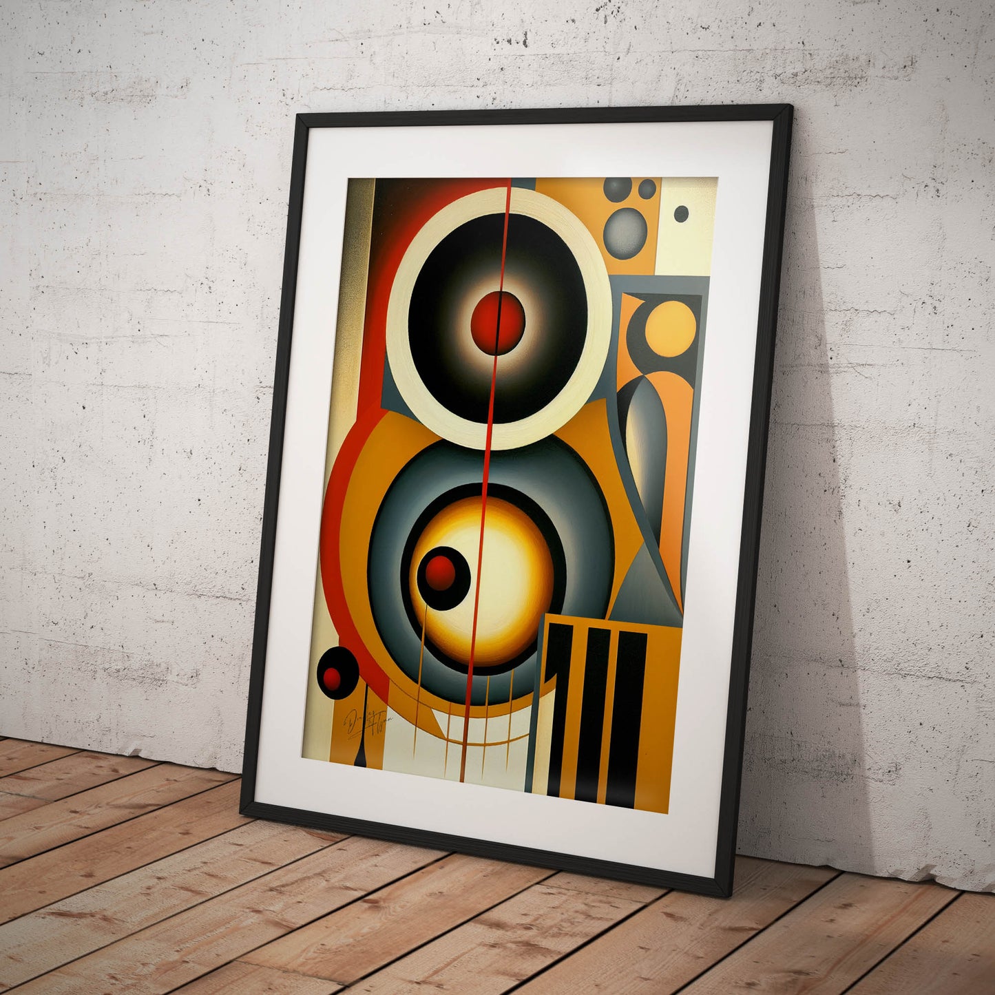 »Energetic Evolutions« retro poster