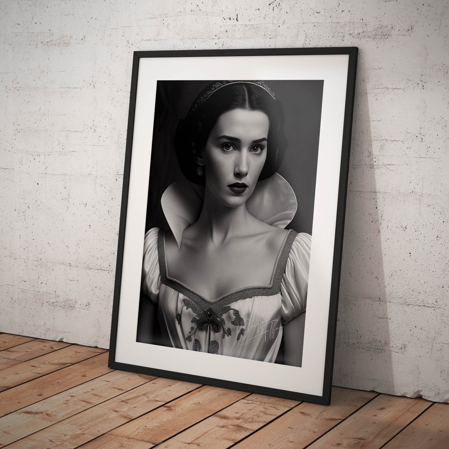 »Enchanted Elegance« retro poster