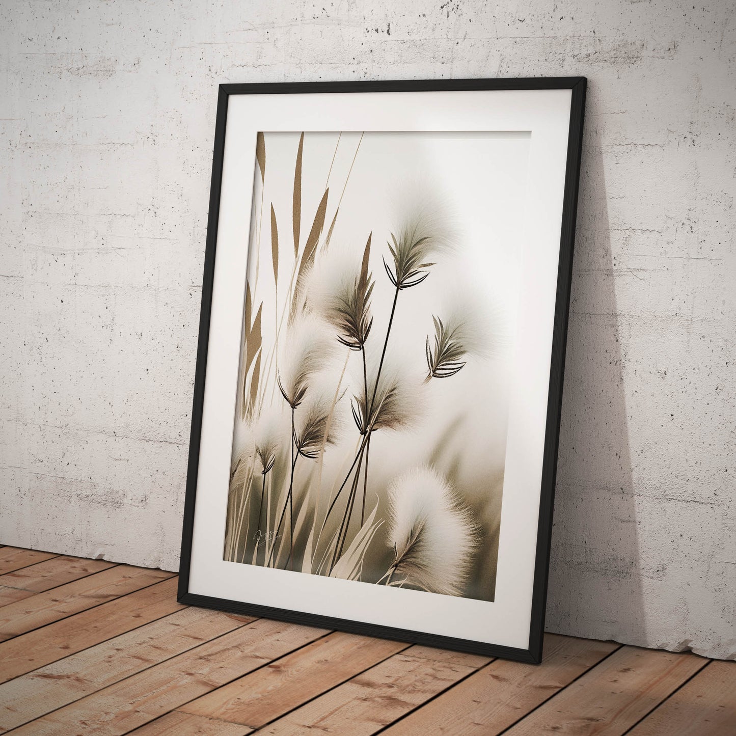 »Cutton Grass« designposter