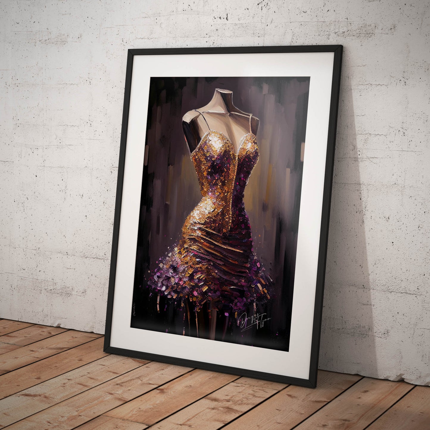 »Lavender Luminance Dress«