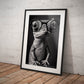 »Clever Chameleon« retro poster