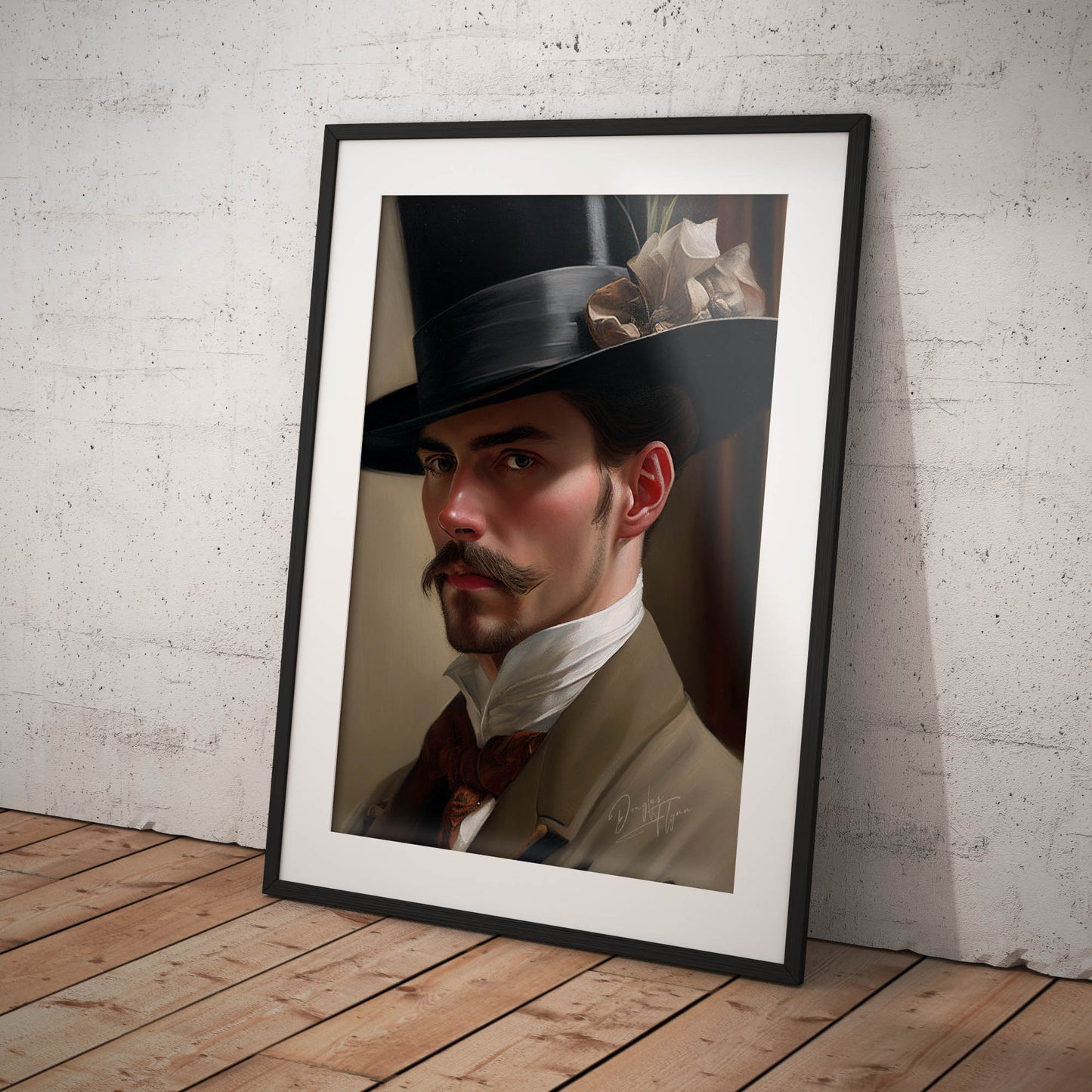»Hats off to the Gent«retro poster