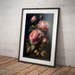 »Gentle Beauty« retro poster