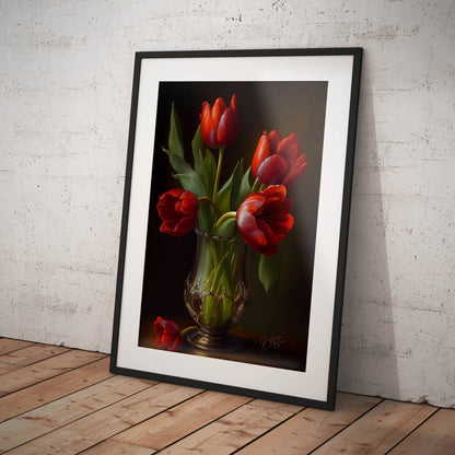 »Graceful Arrangement« retro poster