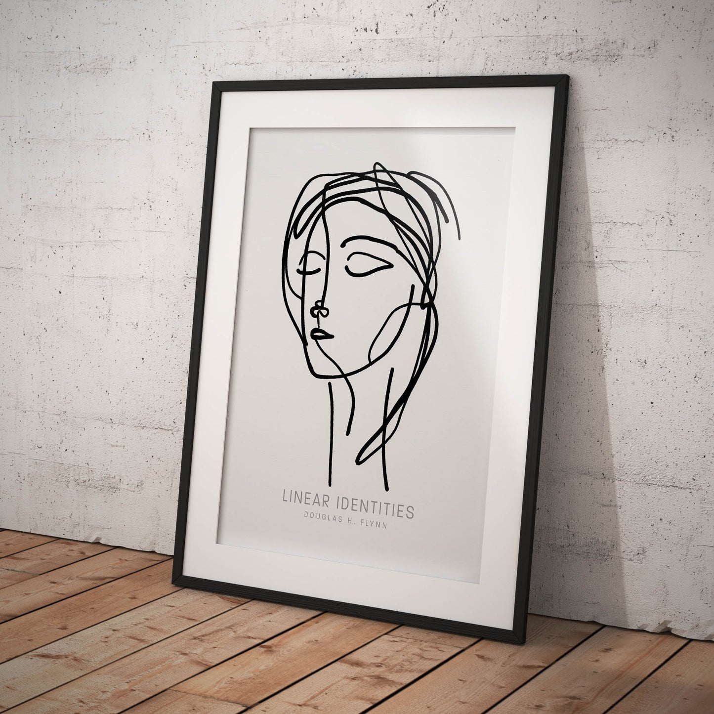 »LinearI dentities« merch poster