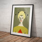 »Lifts Me Up« retro poster