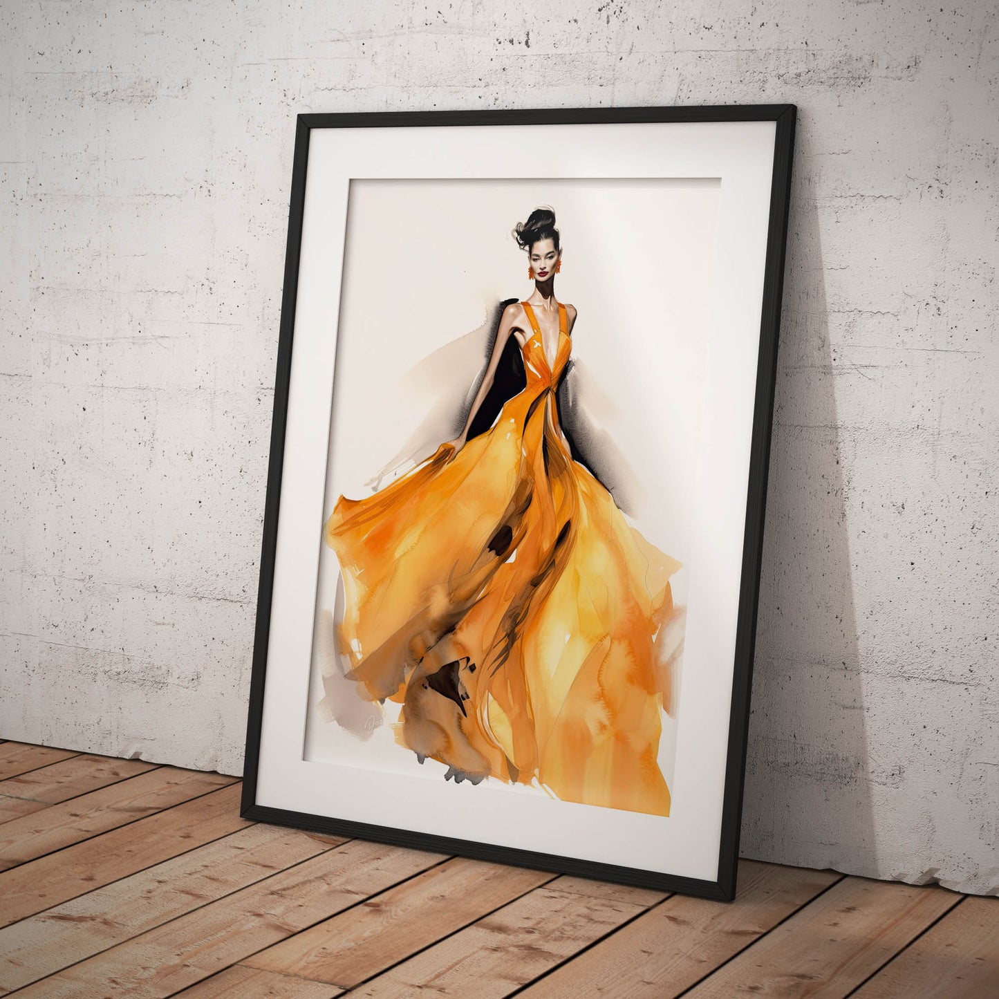»Gown Flair« poster
