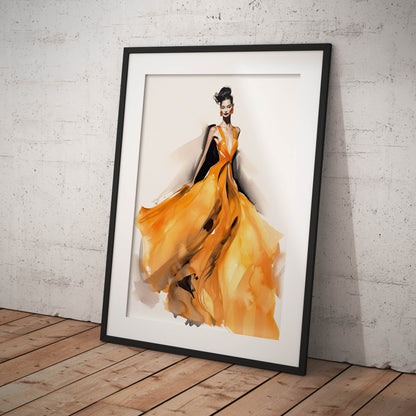 »Gown Flair« poster