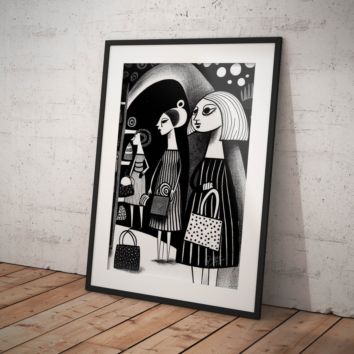 »Even More Shopping« retro poster