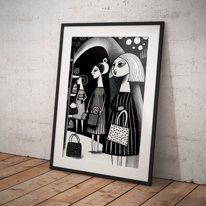 »Even More Shopping« retro poster