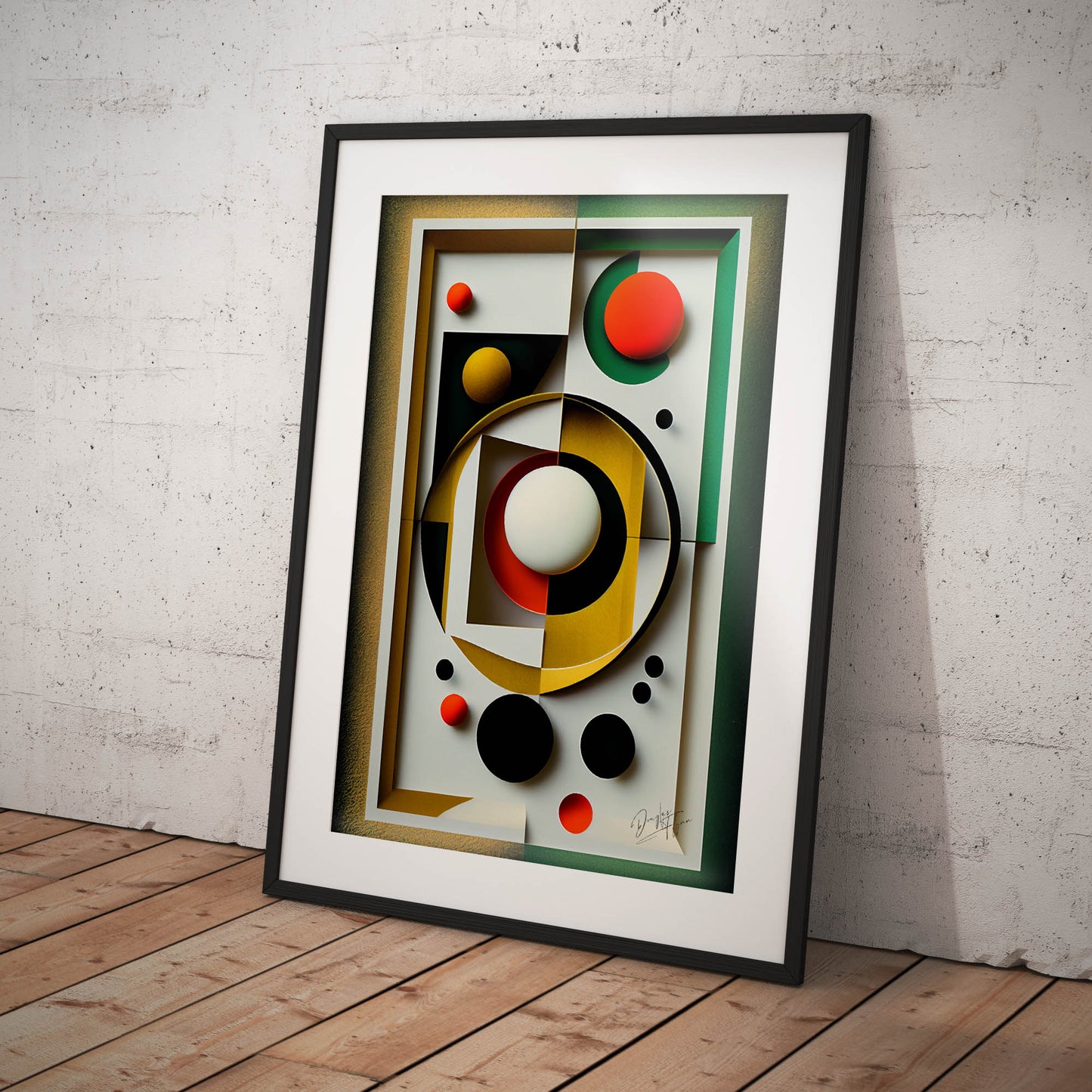 »Radiant Dynamics« retro poster