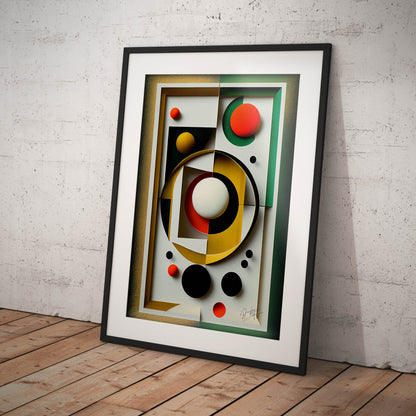 »Radiant Dynamics« retro poster