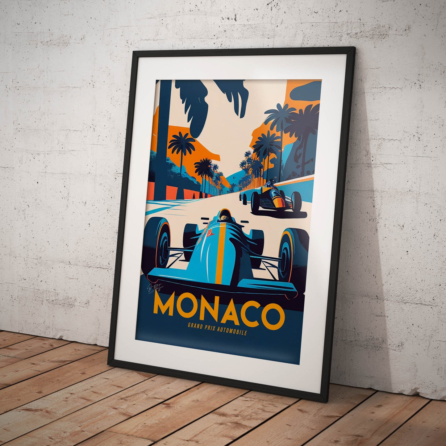 »Nostalgic Nürburgring« retro poster