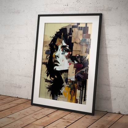 »Multifaceted Portrait« retroposter