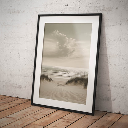 »Sand and Sea« designposter