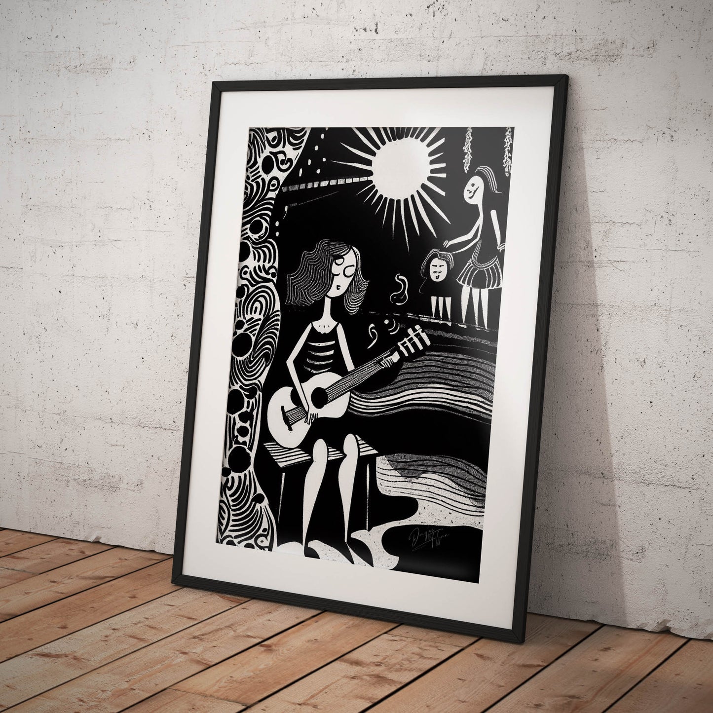 »Fan Interaction« retro poster