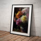 »Petals and Passion« retro poster