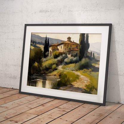 »Sun-Soaked Hills of Tuscany«