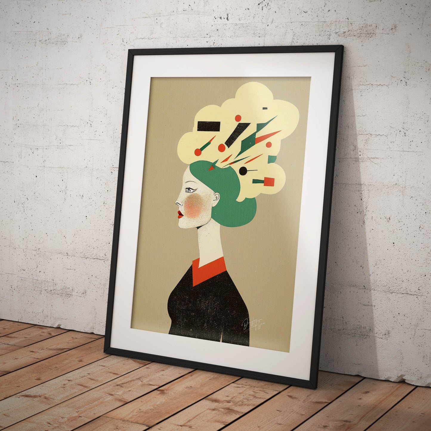 »The Beauty of Friendship« retro poster
