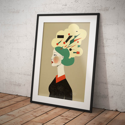 »The Beauty of Friendship« retro poster