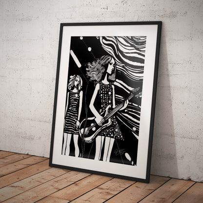 »From Practice to Performance« retro poster