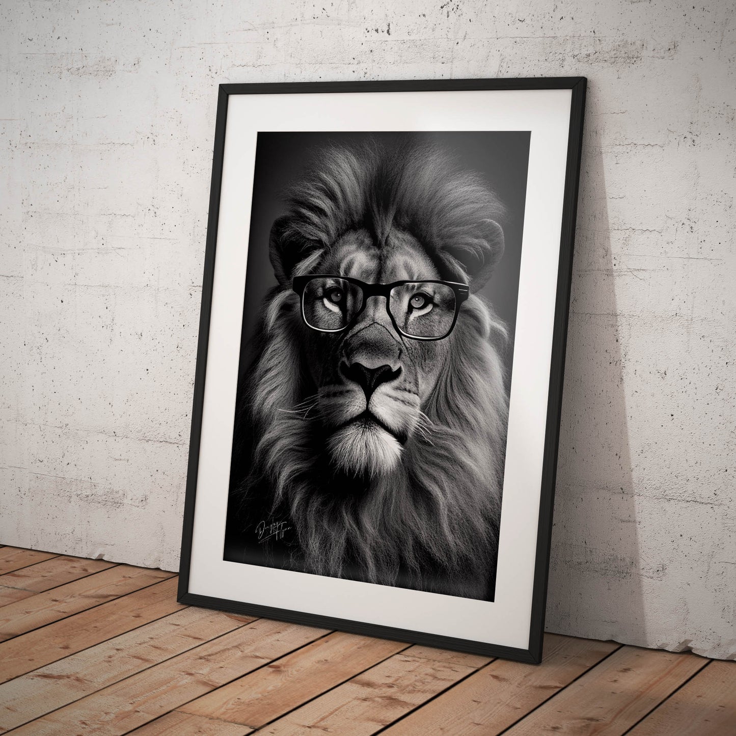 »Roaring Scholar« retro poster