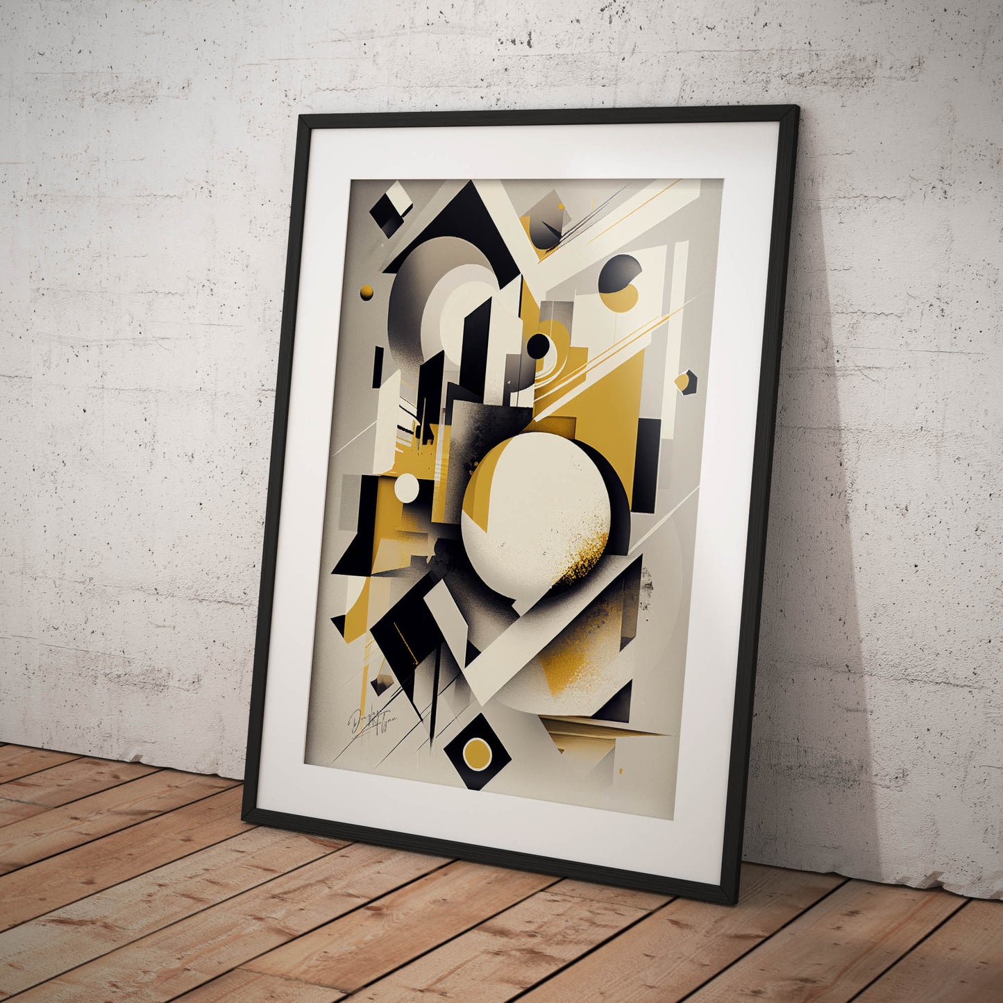 »Rhythmic Realms« retro poster